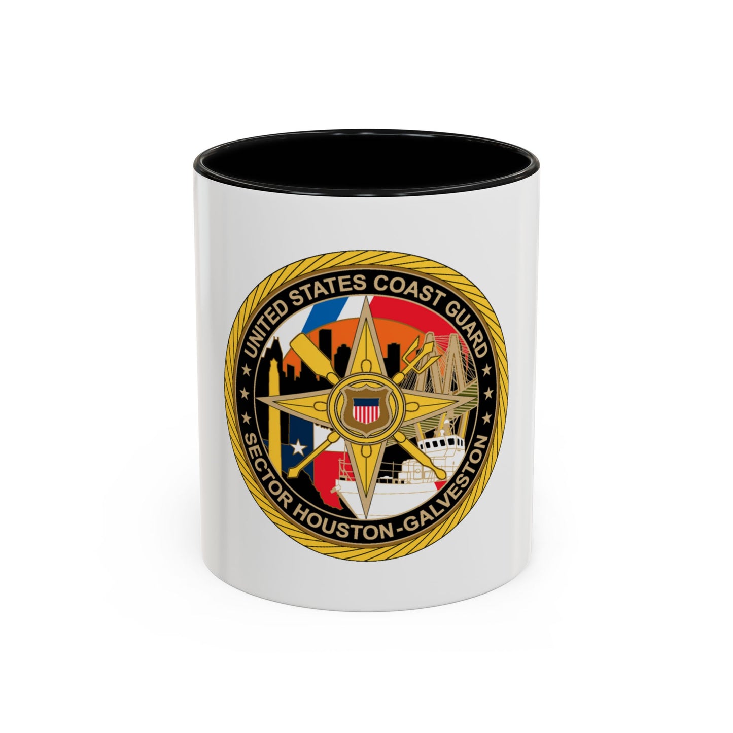 USCG Sector Houston Galveston Wardroom (U.S. Coast Guard) Accent Coffee Mug