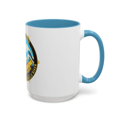 USCG Station Coos Bay (U.S. Coast Guard) Accent Coffee Mug