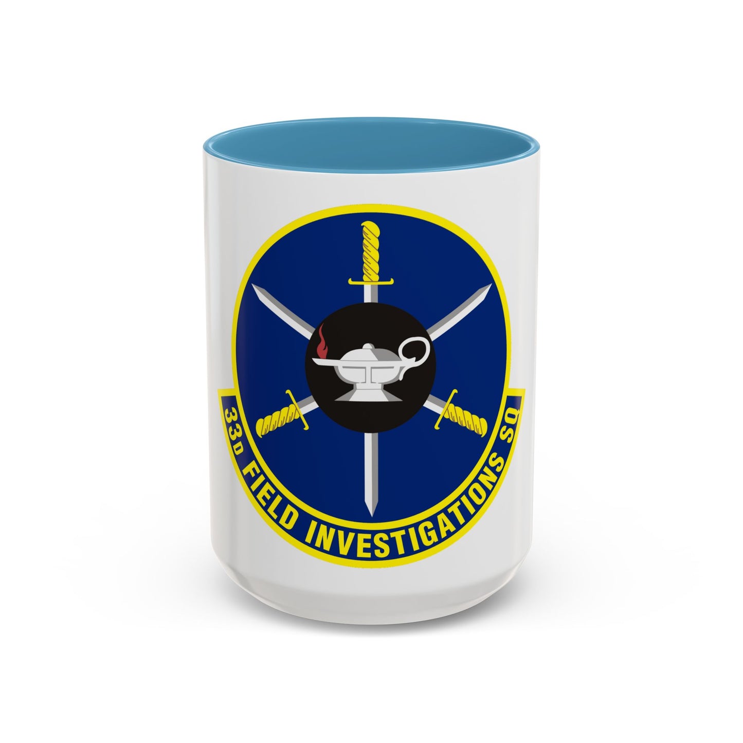 33d Field Investigations Squadron (U.S. Air Force) Accent Coffee Mug