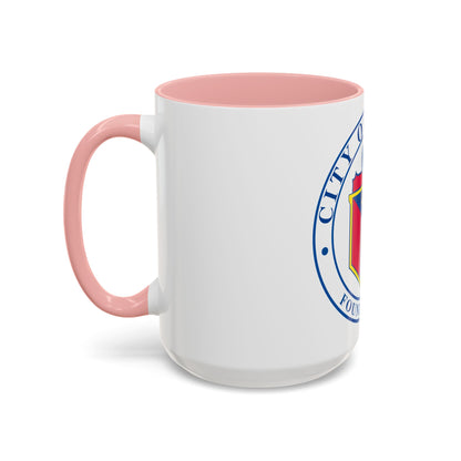 Seal of Austin TX - Accent Coffee Mug