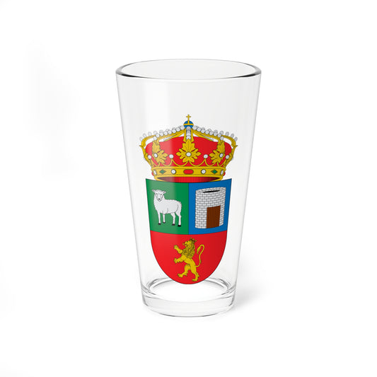 Escudo de La Muela (Spain) (Coat of Arms) Pint Glass 16oz