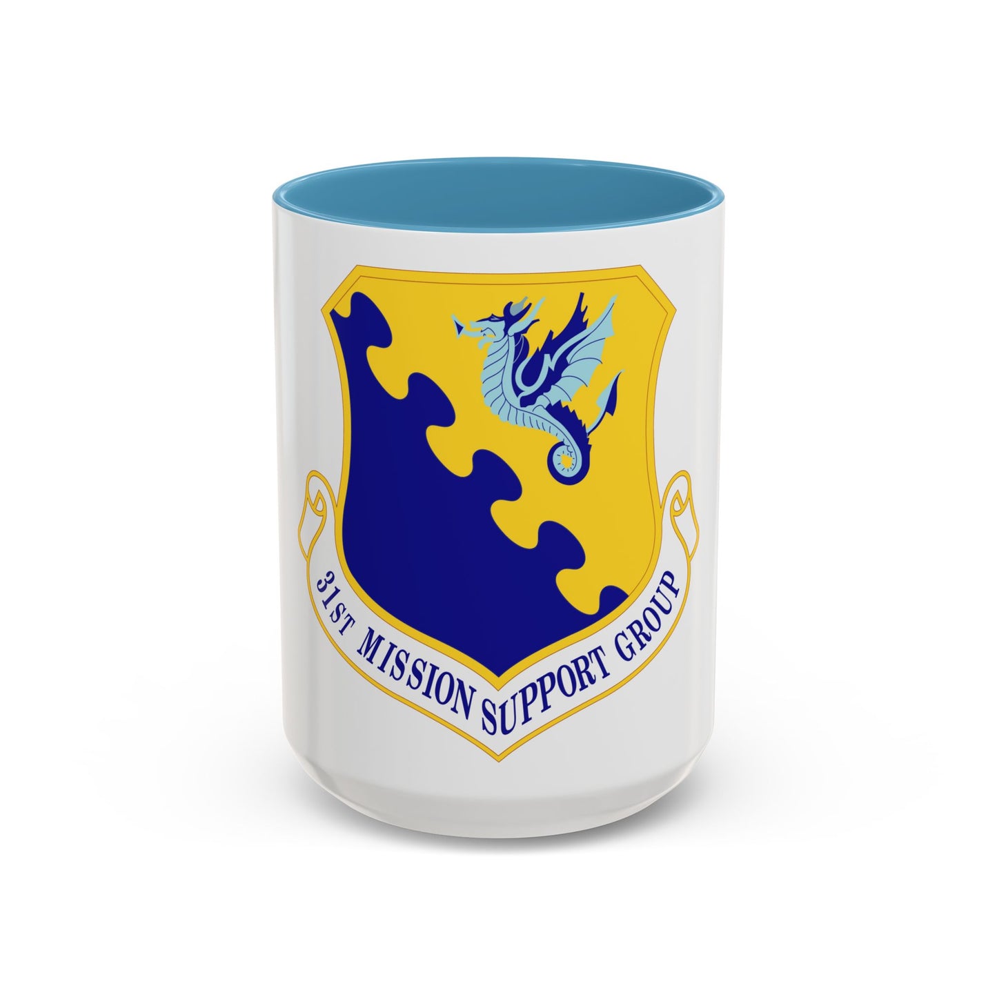 31st Mission Support Group (U.S. Air Force) Accent Coffee Mug