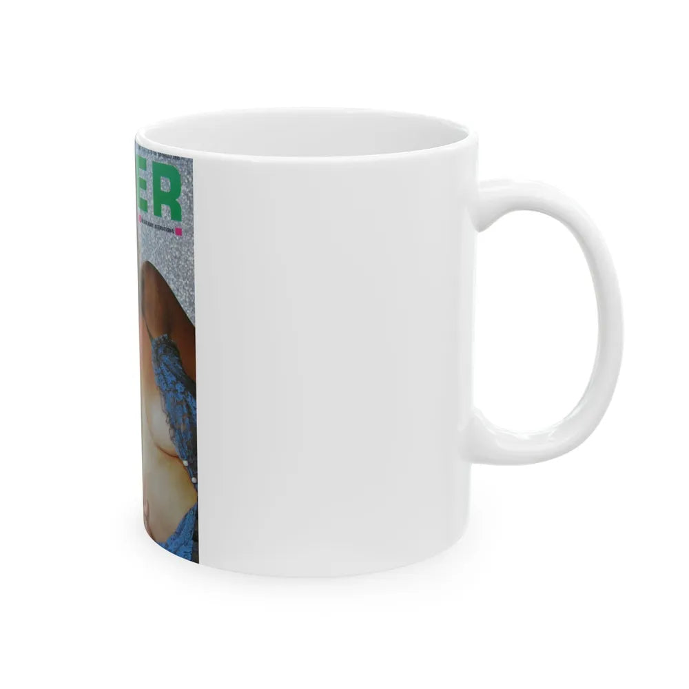 Linda Blair #275 - Mag. Cover (Vintage Female Icon) White Coffee Mug-Go Mug Yourself