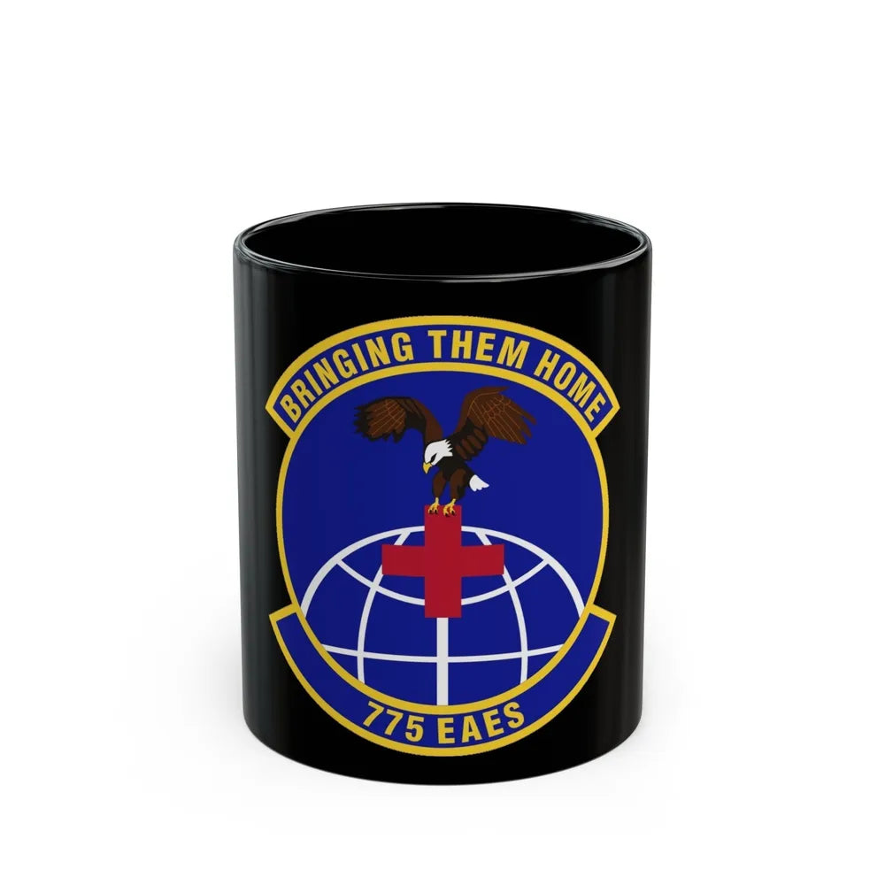 775th Expeditionary Aeromedical Evacuation Squadron (U.S. Air Force) Black Coffee Mug-11oz-Go Mug Yourself