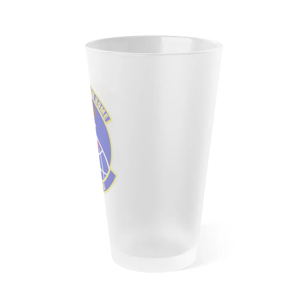 775th Expeditionary Aeromedical Evacuation Squadron (U.S. Air Force) Frosted Pint Glass 16oz-Go Mug Yourself