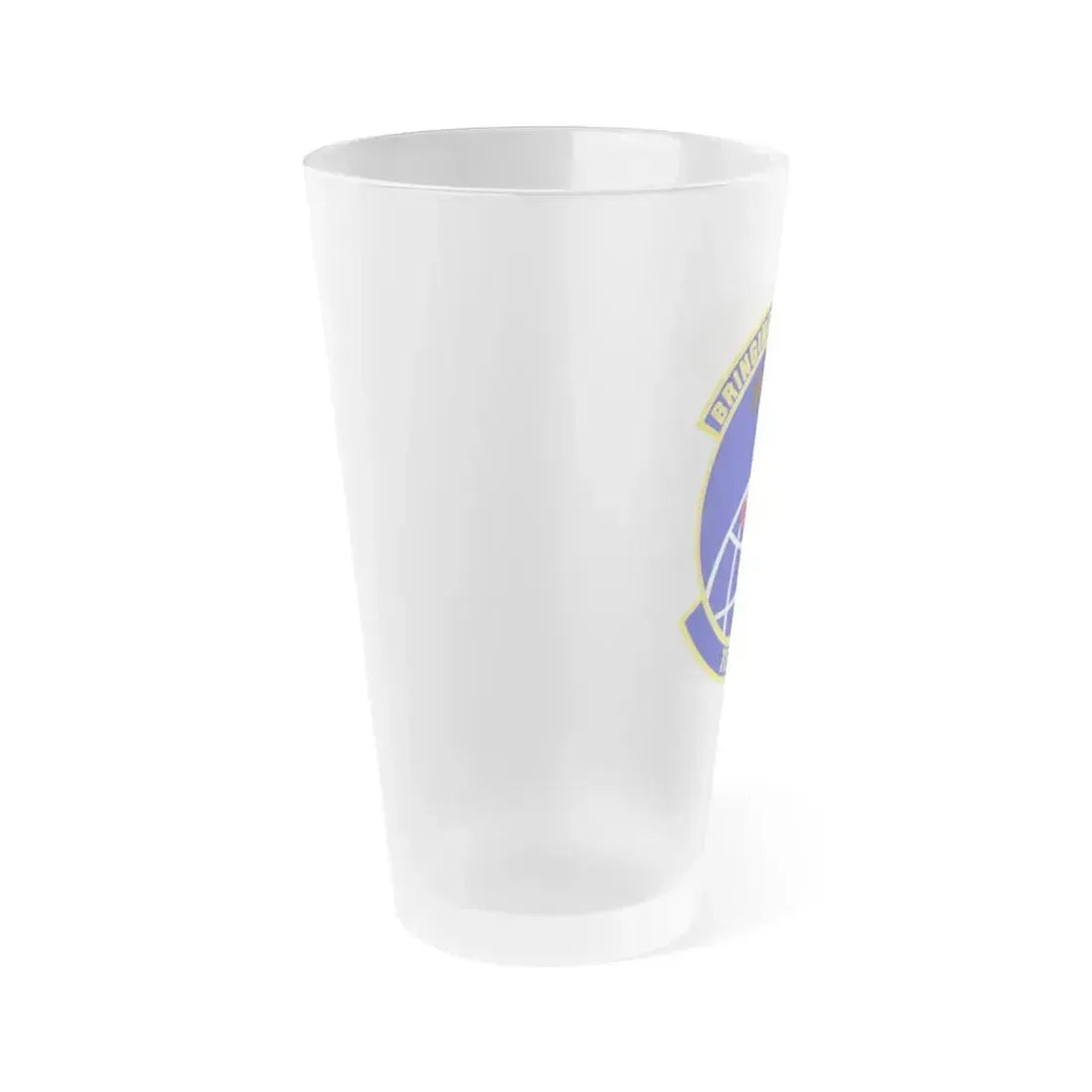 775th Expeditionary Aeromedical Evacuation Squadron (U.S. Air Force) Frosted Pint Glass 16oz - Go Mug Yourself