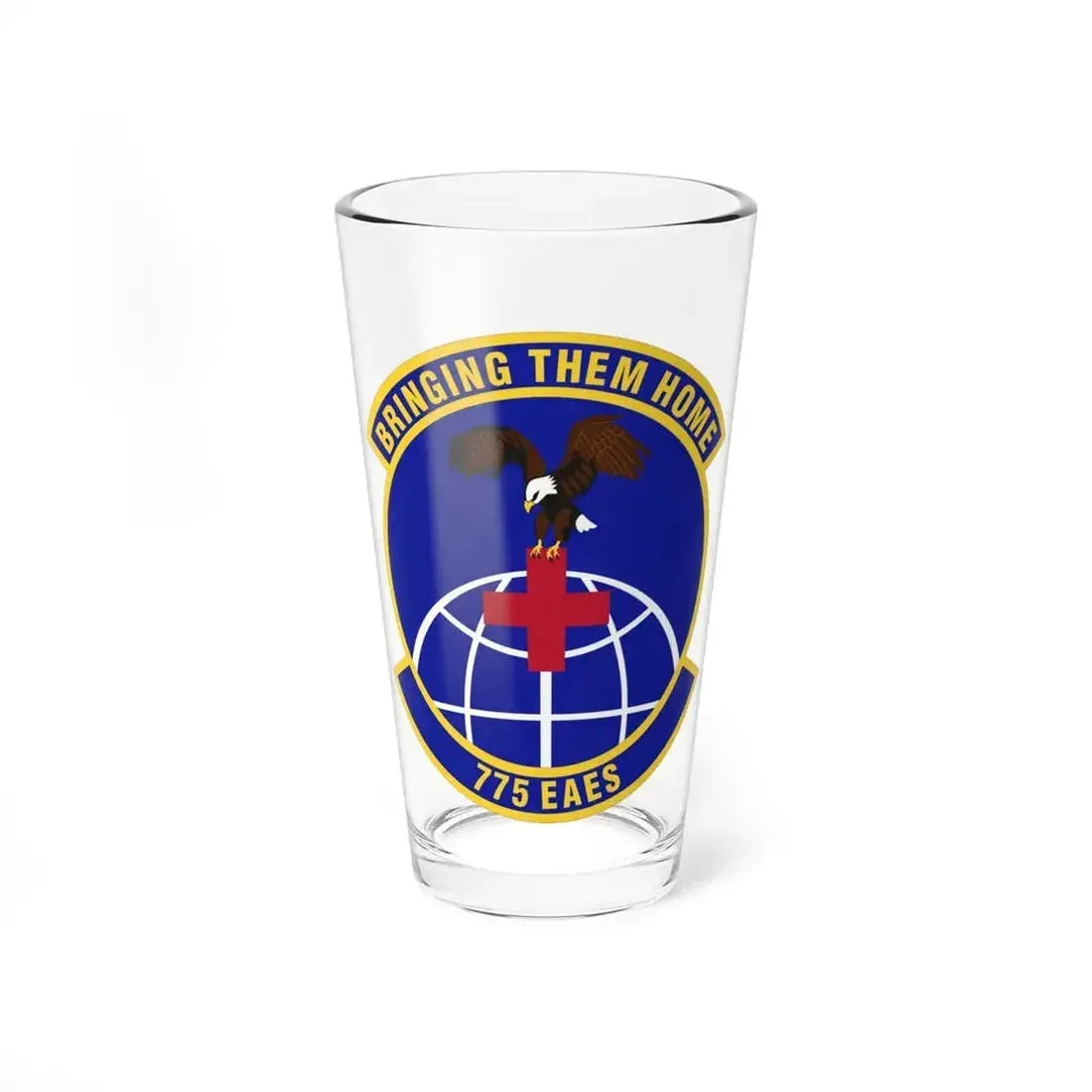 775th Expeditionary Aeromedical Evacuation Squadron (U.S. Air Force) Pint Glass 16oz 16oz - Go Mug Yourself