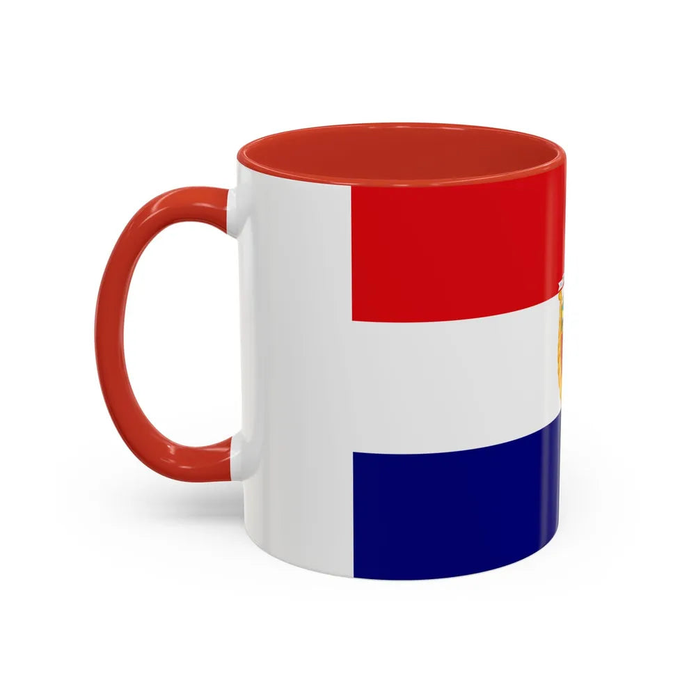 Flag of Guaranda Ecuador - Accent Coffee Mug-Go Mug Yourself