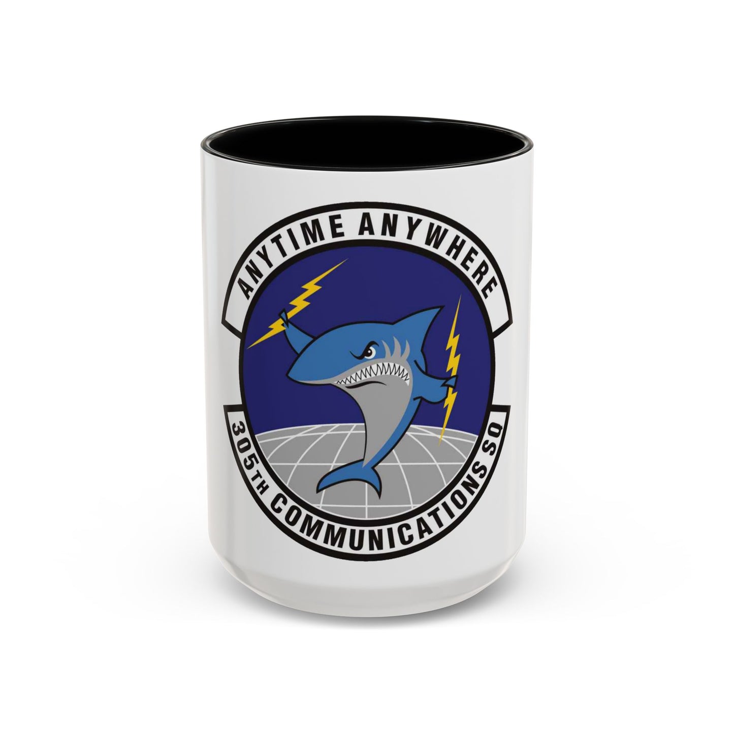 305th Communications Squadron (U.S. Air Force) Accent Coffee Mug