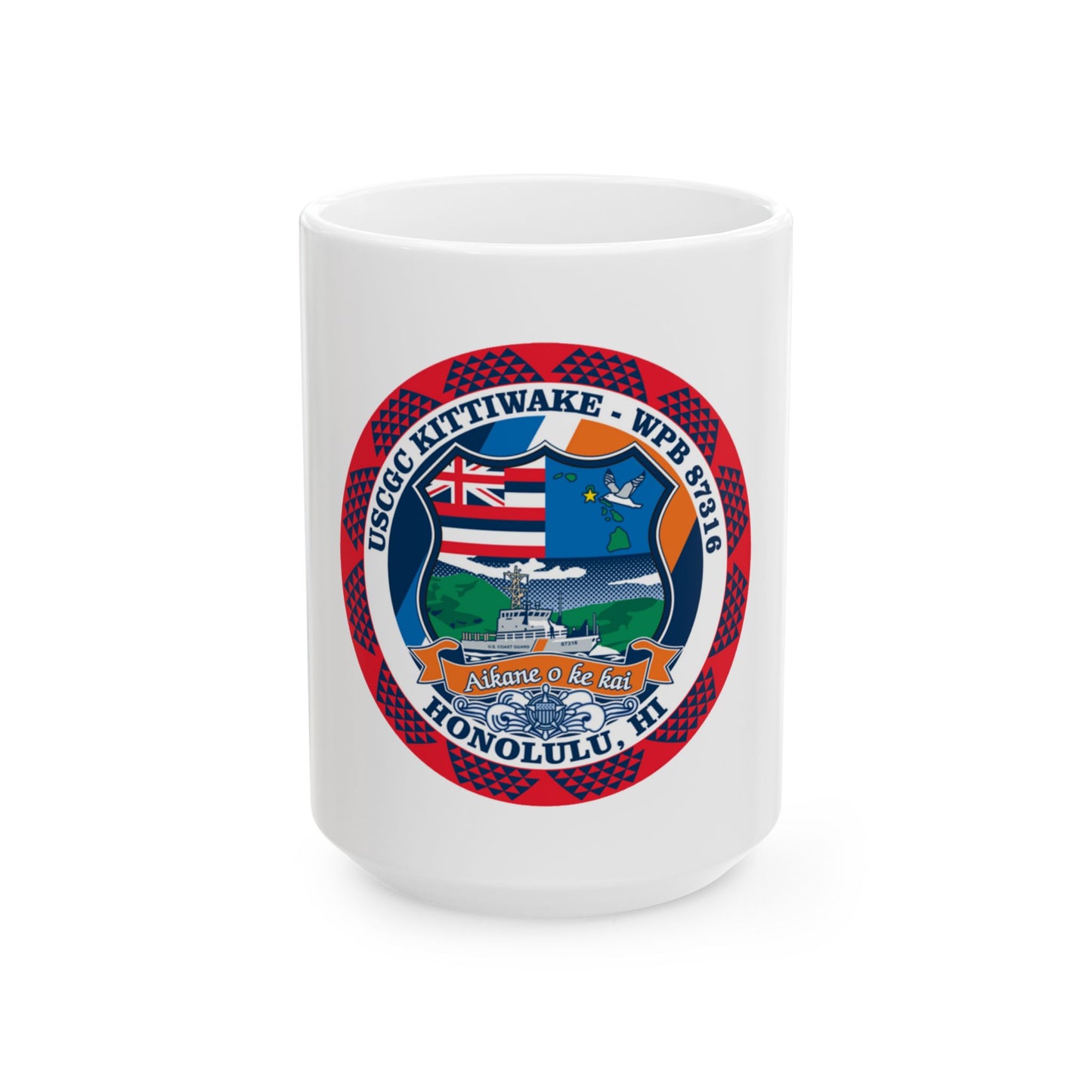 USCGC Kittiwake WPB 87316 (U.S. Coast Guard) White Coffee Mug