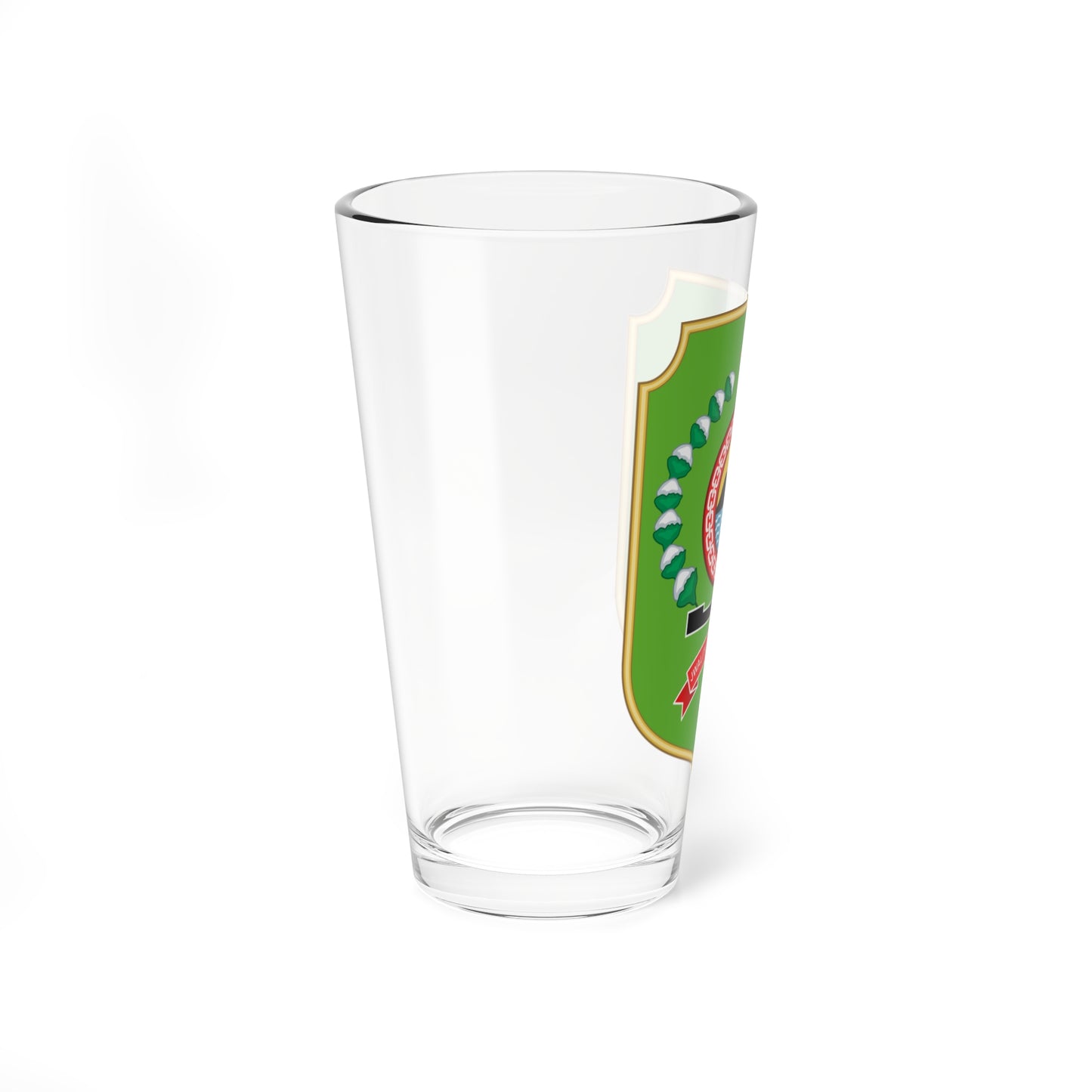 Seal of Trenggalek Regency (Indonesia) (Coat of Arms) Pint Glass 16oz