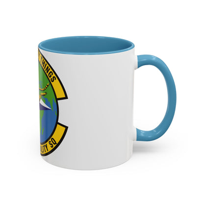 86th Air Mobility Squadron (U.S. Air Force) Accent Coffee Mug