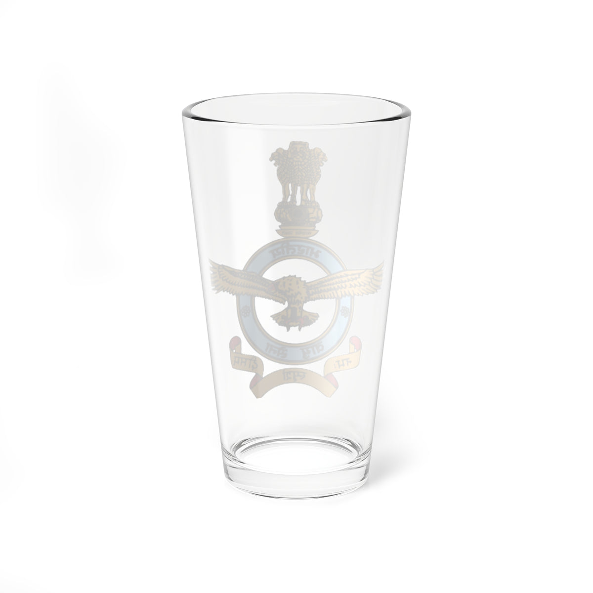 IAFemblem (India) (Coat of Arms) Pint Glass 16oz