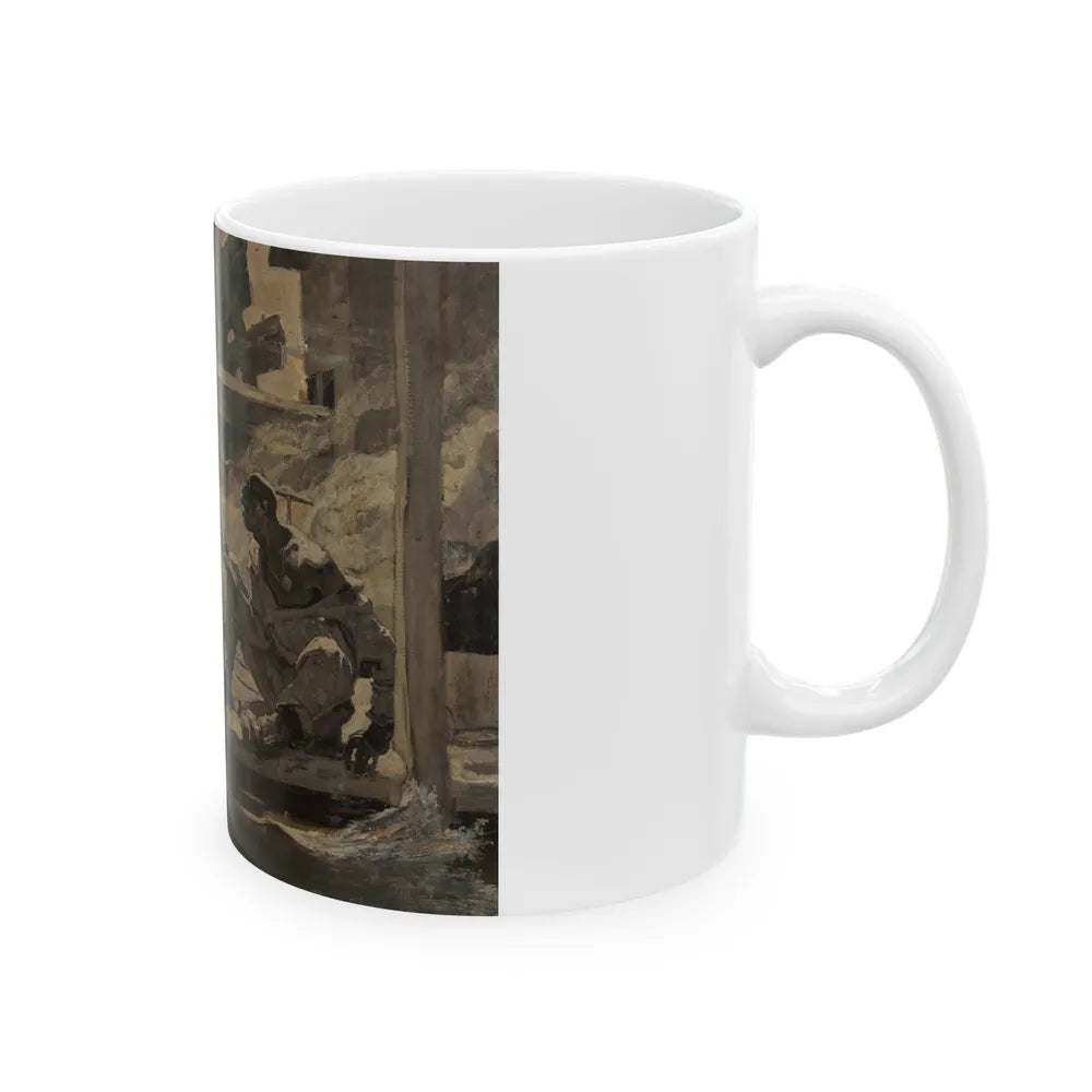 Distressed, 1927 - White Coffee Mug-Go Mug Yourself