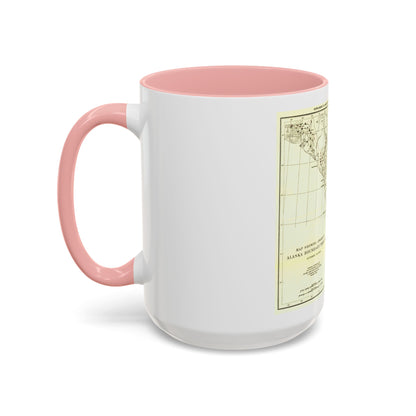 USA - Alaska (1903) (Map) Accent Coffee Mug