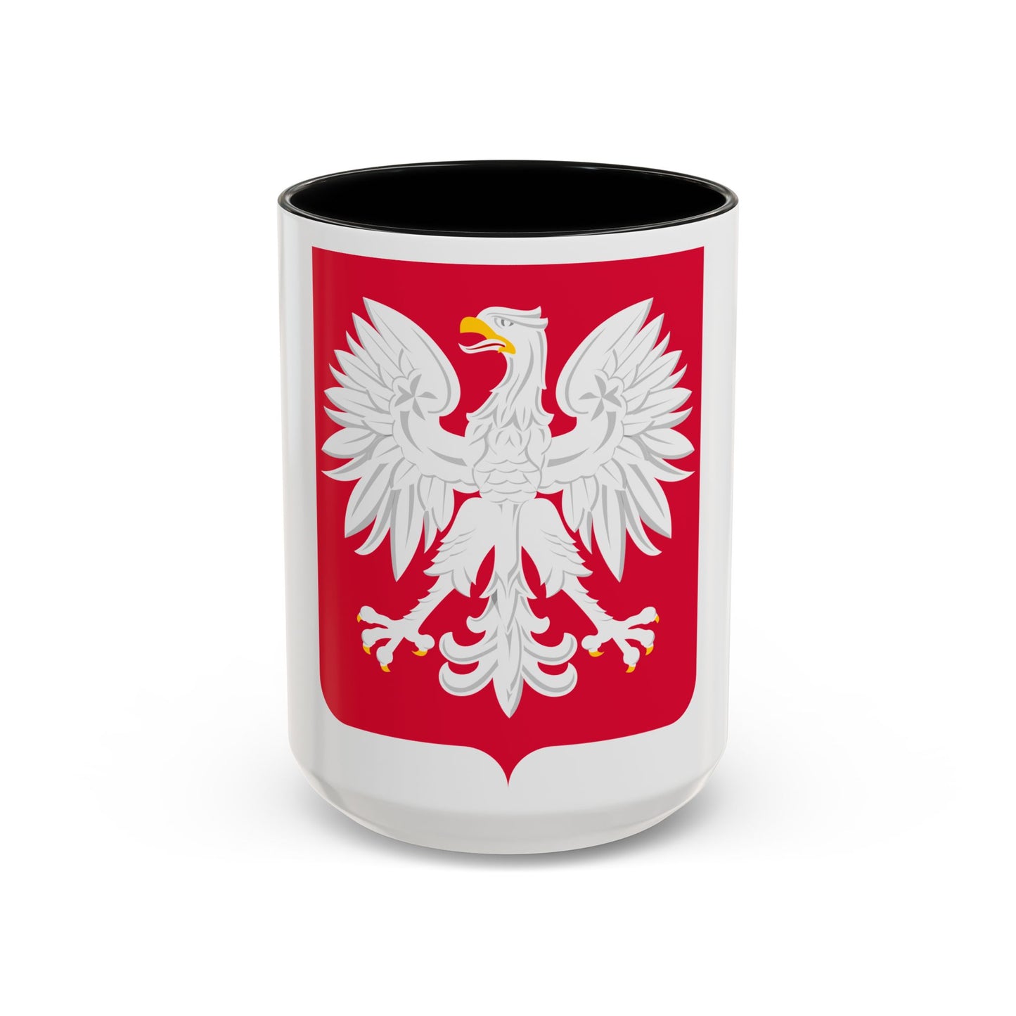 Coat of arms of Poland (1980-1990) - Accent Coffee Mug