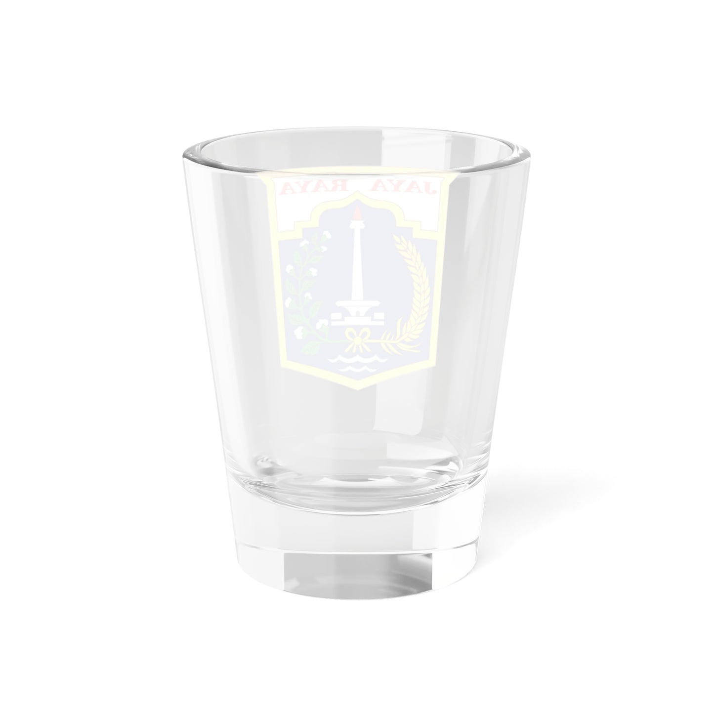 Coat of arms of Jakarta (Indonesia) (Coat of Arms) Shot Glass 1.5oz