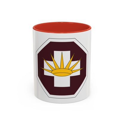 8 Medical Brigade (U.S. Army) Accent Coffee Mug