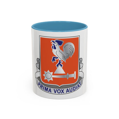 123 Signal Battalion (U.S. Army) Accent Coffee Mug