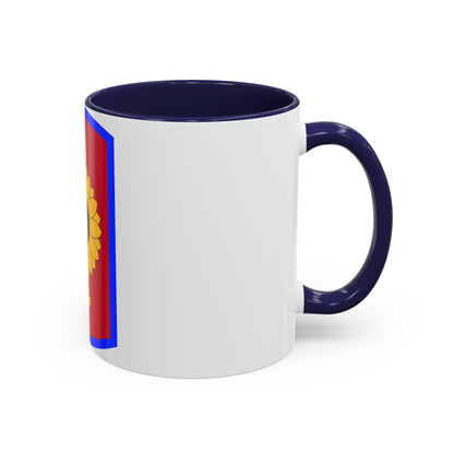 130th Field Artillery Brigade (U.S. Army) Accent Coffee Mug