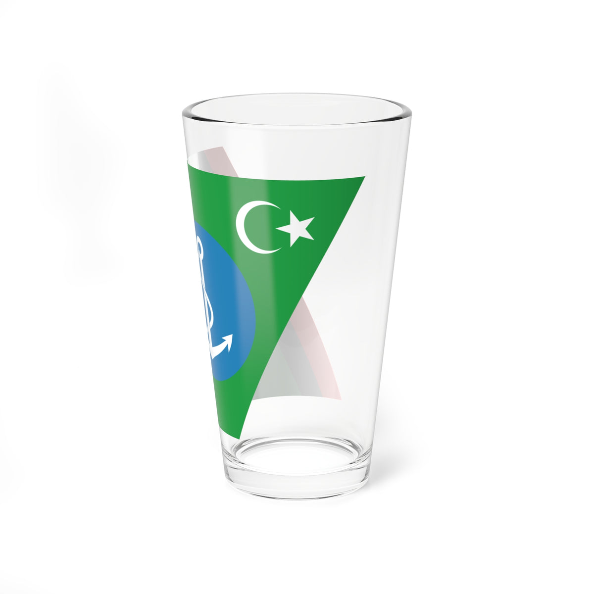 Libyan Coast Guard Racing Stripe (Libya) Pint Glass 16oz