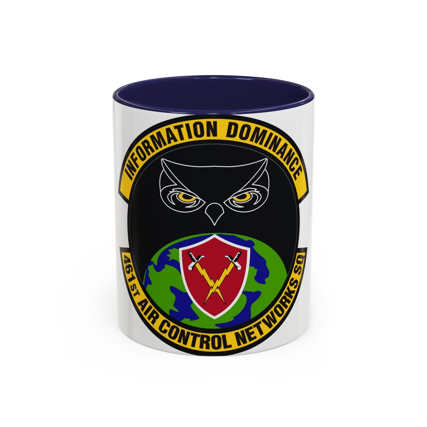 461st Air Control Networks Squadron (U.S. Air Force) Accent Coffee Mug