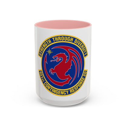921 Contingency Response Sq AMC (U.S. Air Force) Accent Coffee Mug