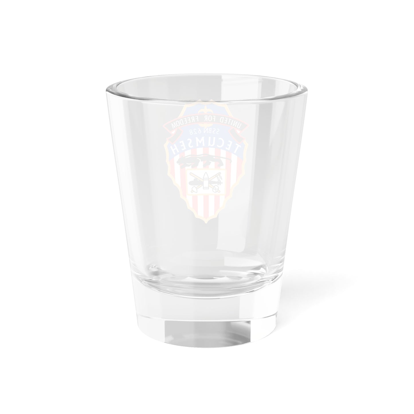 United For Freedom SSBN 262 Tecumseh (U.S. Navy) Shot Glass 1.5oz