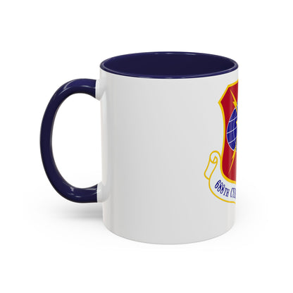 688 Cyberspace Wing ACC (U.S. Air Force) Accent Coffee Mug