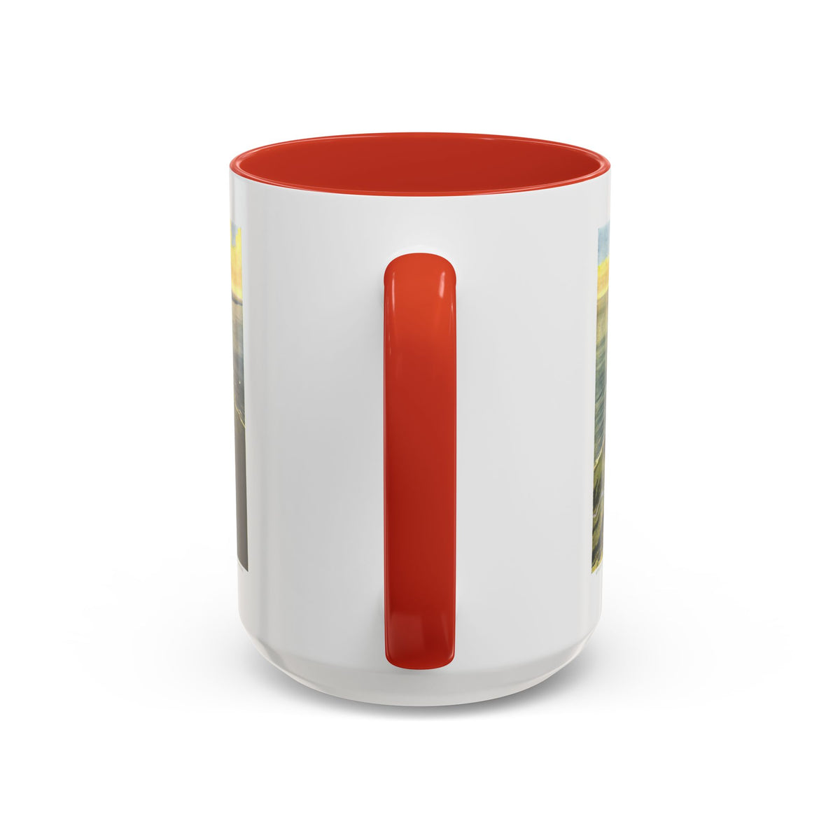 Central America - Panama Canal (1912) (Map) Accent Coffee Mug