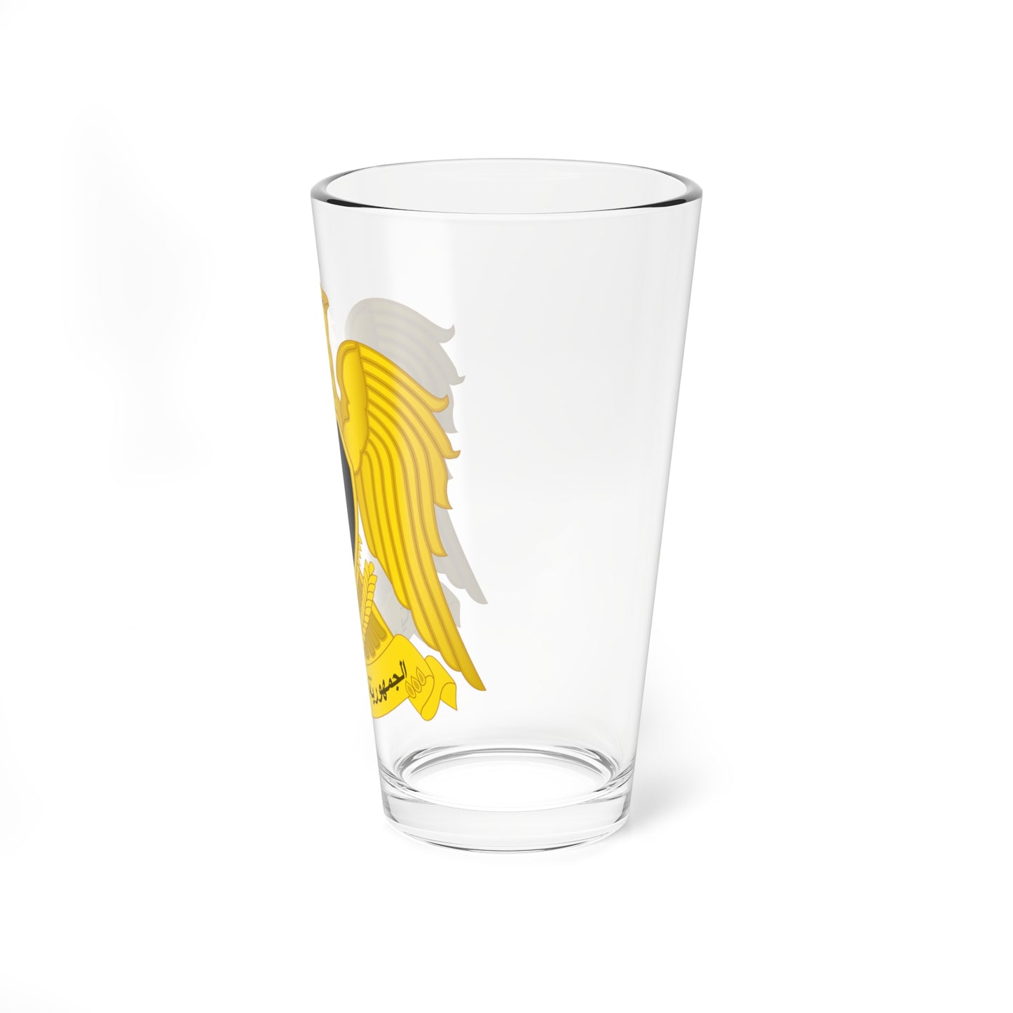 Emblem of Syria 1980-2024 (Syria) (Coat of Arms) Pint Glass 16oz
