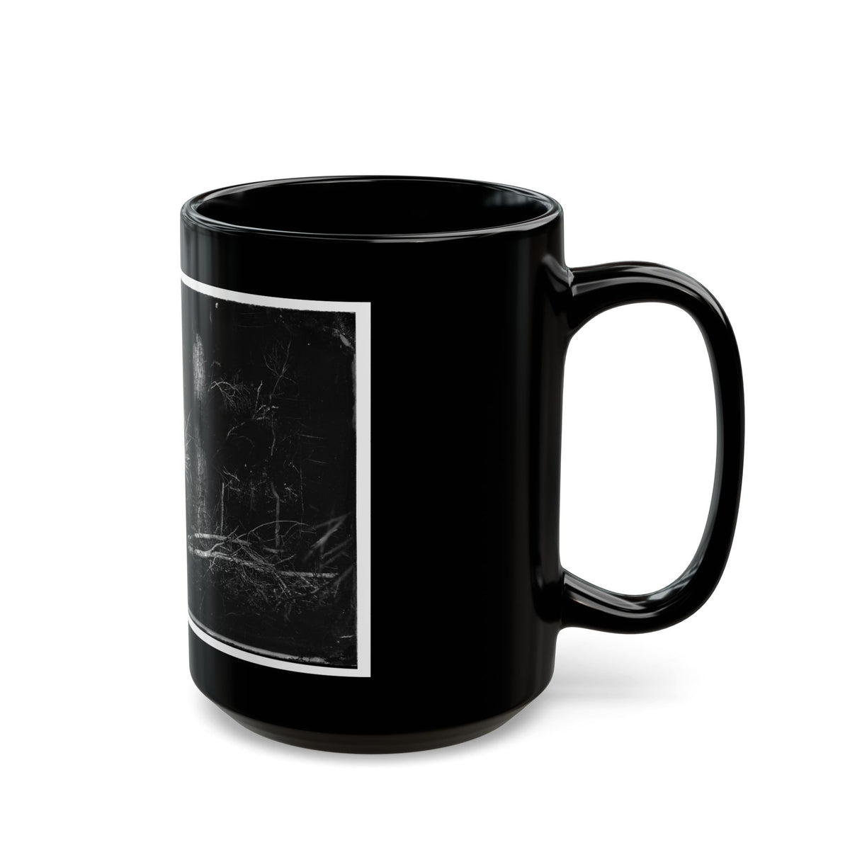 Morris Island, South Carolina 002 (U.S. Civil War) Black Coffee Mug
