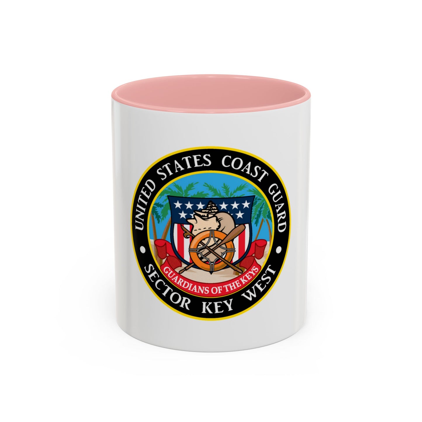 USCG Sector Key West (U.S. Coast Guard) Accent Coffee Mug
