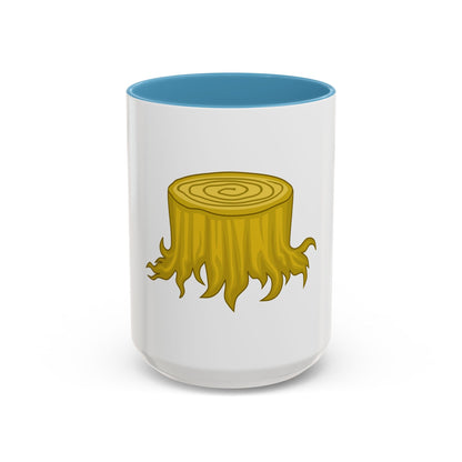 Wood Stock Badge of Edward III - Accent Coffee Mug