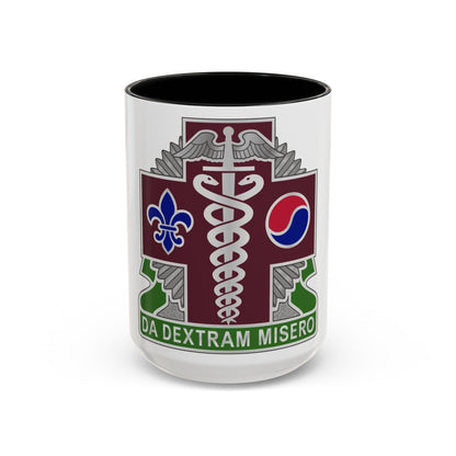 65 Medical Brigade 2 (U.S. Army) Accent Coffee Mug