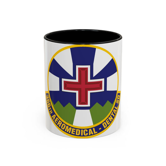 366th Aeromedical Dental Squadron (U.S. Air Force) Accent Coffee Mug