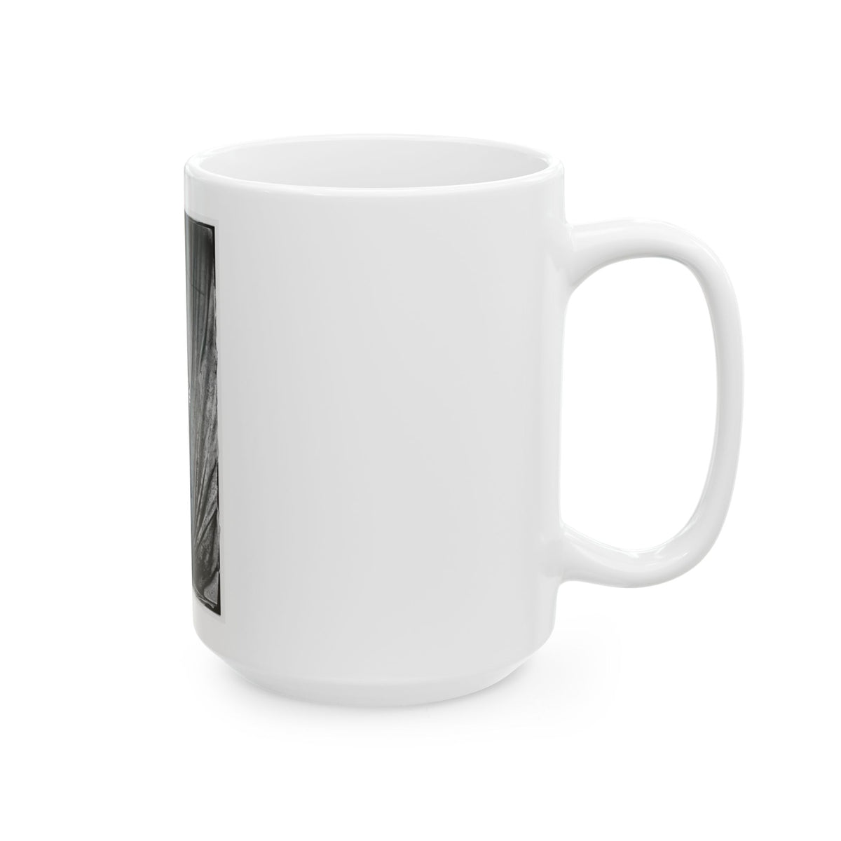 Asst. Surg. Luther Brusie, 3rd Ind Cav 001 (U.S. Civil War) White Coffee Mug
