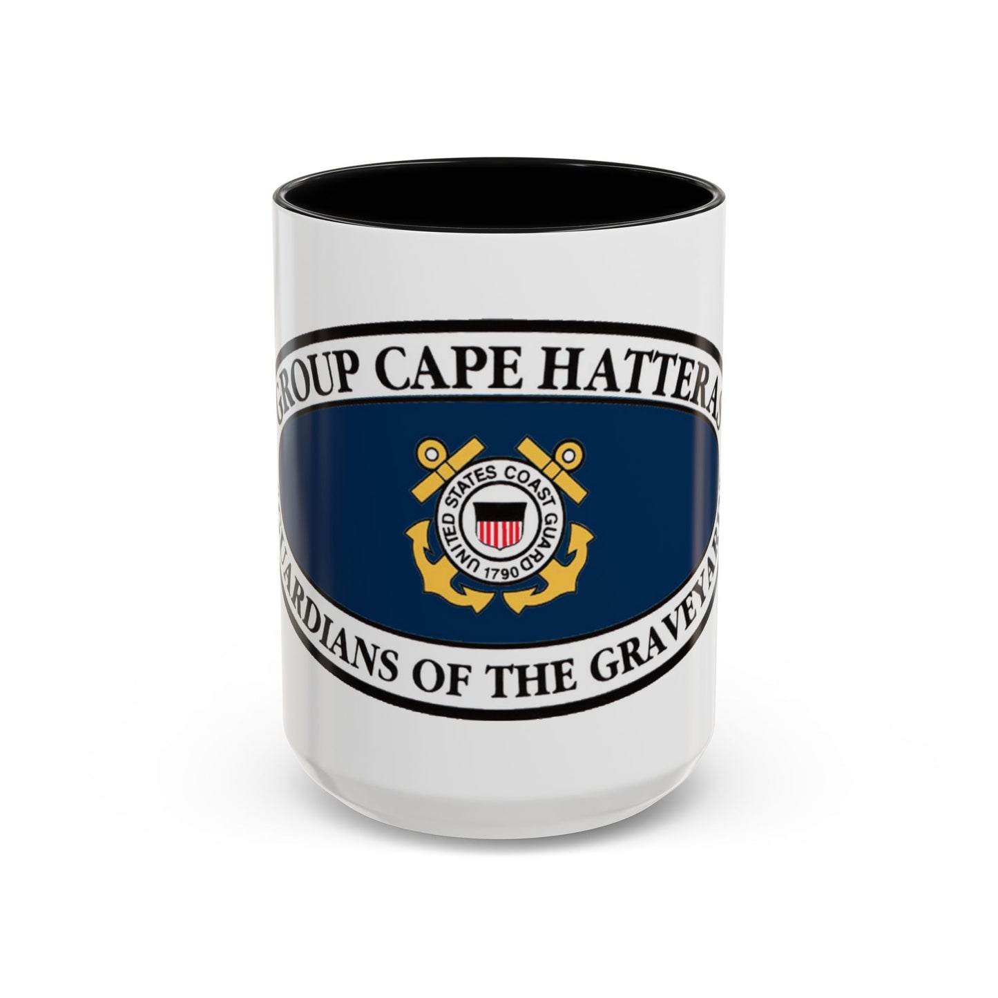 USCG Group Cape Hatteras VINT (U.S. Coast Guard) Accent Coffee Mug