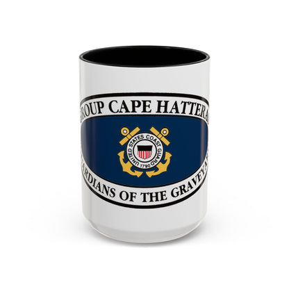 USCG Group Cape Hatteras VINT (U.S. Coast Guard) Accent Coffee Mug