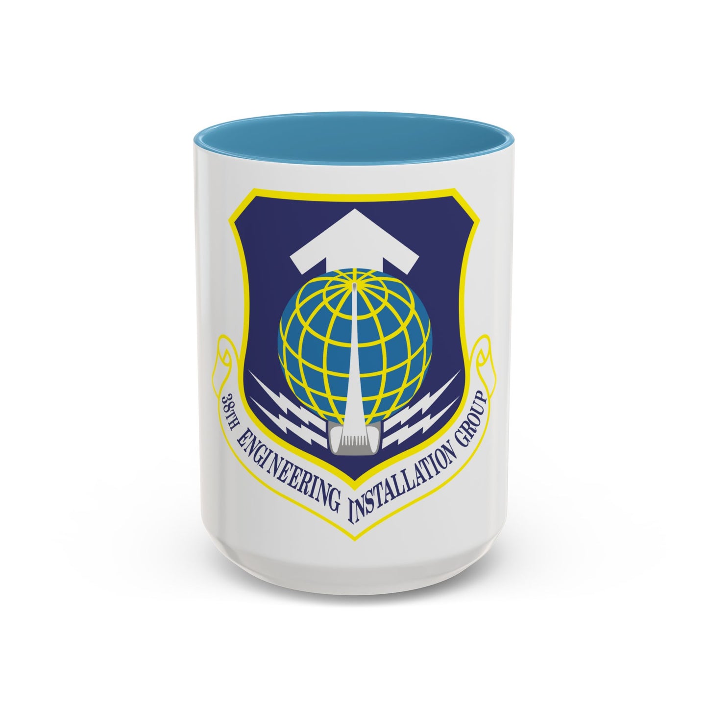 38th Engineering Installation Group (U.S. Air Force) Accent Coffee Mug