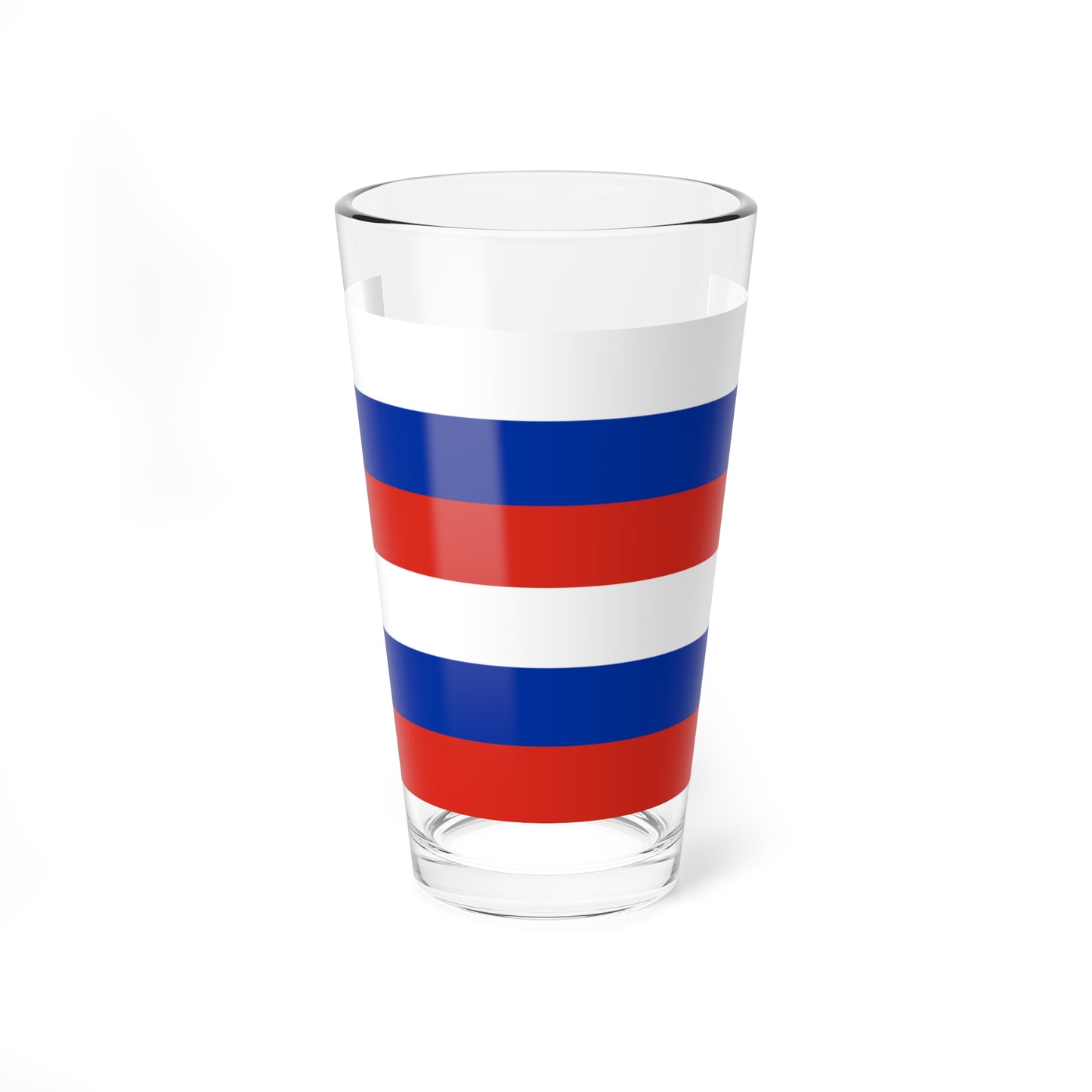 Flag of Russia 6 Stripes (Russia) Pint Glass 16oz