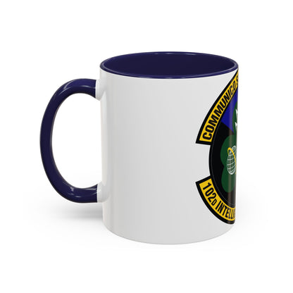 102d Intelligence Support Squadron (U.S. Air Force) Accent Coffee Mug