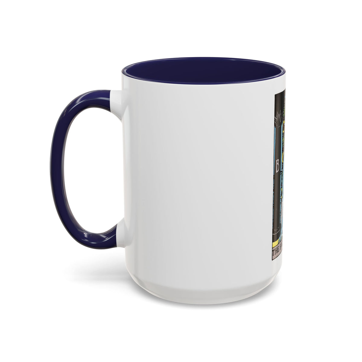 The High Priestess (Tarot Card) Accent Coffee Mug
