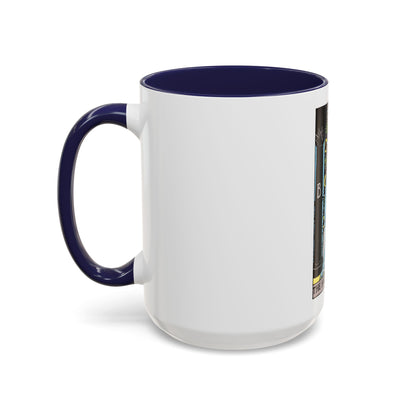 The High Priestess (Tarot Card) Accent Coffee Mug