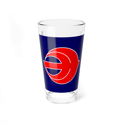 Flag of Minamimaki Nagano (Japan) Pint Glass 16oz