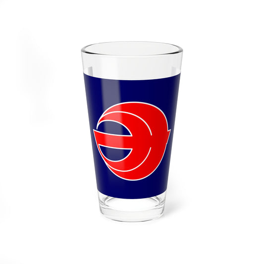 Flag of Minamimaki Nagano (Japan) Pint Glass 16oz