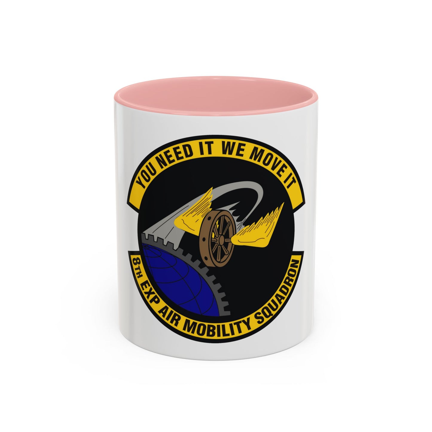 8th Expeditionary Air Mobility Squadron (U.S. Air Force) Accent Coffee Mug
