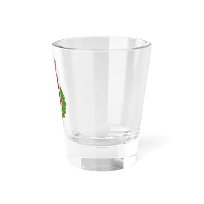 La Thuile Italia-Stemma Sodacan (Italy) (Coat of Arms) Shot Glass 1.5oz