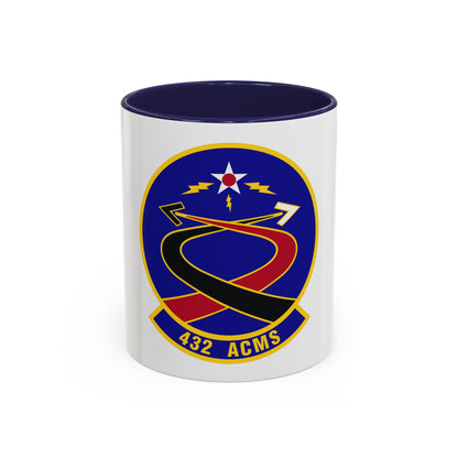 432d Aircraft Communications Maintenance Squadron (U.S. Air Force) Accent Coffee Mug