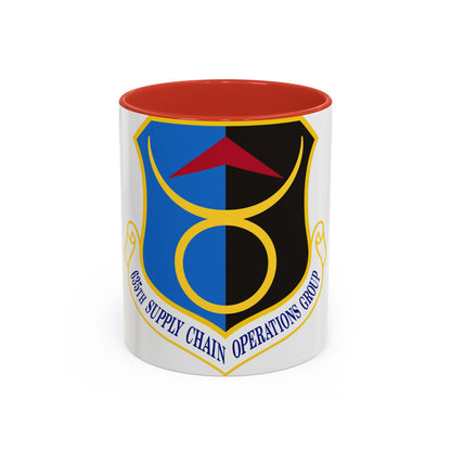 635th Supply Chain Operations Group (U.S. Air Force) Accent Coffee Mug